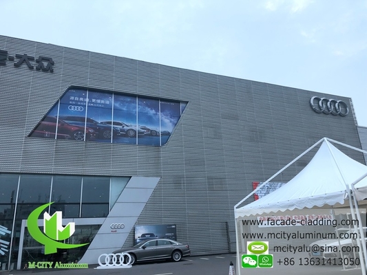 Buitenste aluminium plafond voor wandbekleding PVDF verf PPG coating