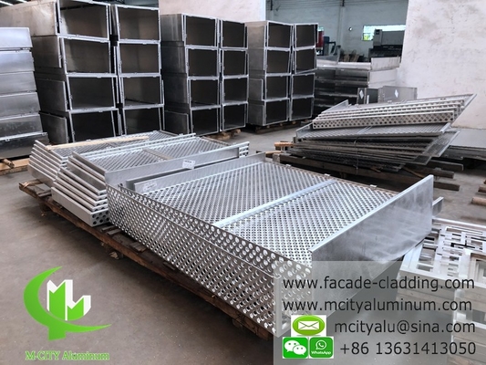 metalen aluminiumpanelen, fluoro-koolwaterstof aluminium massief paneel, gordijnwandbekleding