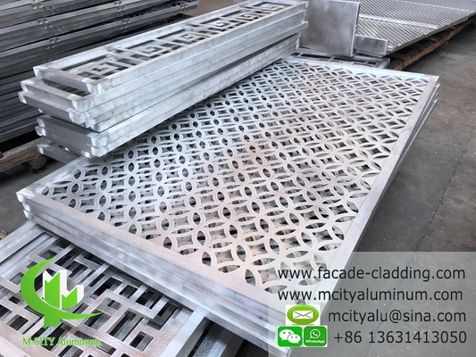 Metalen decoratieve panelen voor architectuur