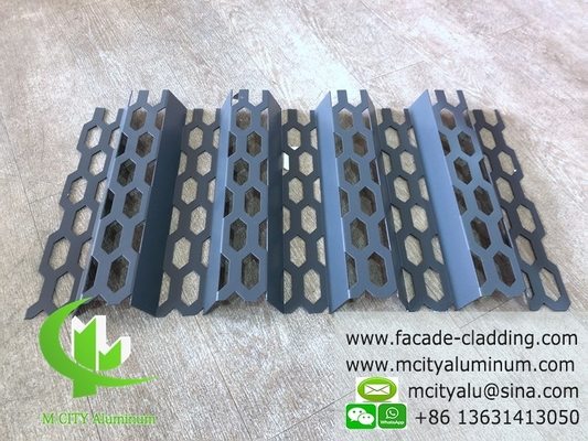 Metalen decoratieve panelen voor architectuur