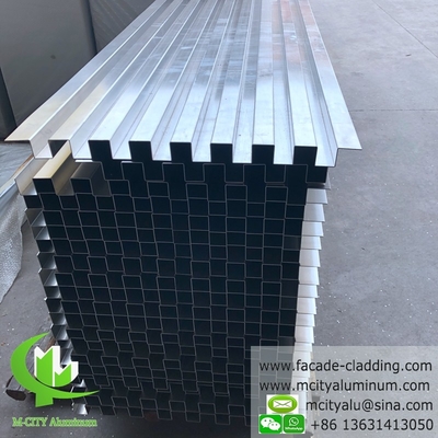 metalen aluminiumpanelen, fluoro-koolwaterstof aluminium massief paneel, gordijnwandbekleding