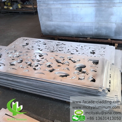 Buitenpaneel van aluminium voor wandbekleding PVDF verf PPG coating
