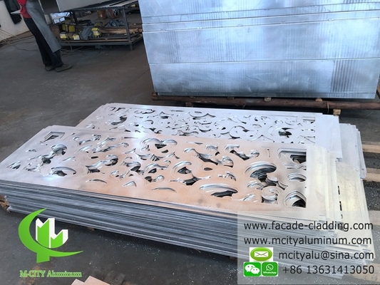 Perforated aluminium façade for wall cladding powder coating outdoor