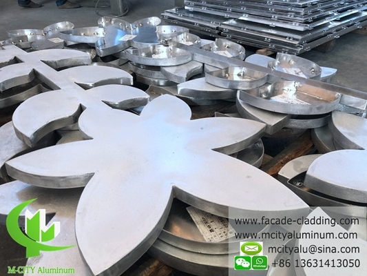 Buitenpaneel van aluminium voor wandbekleding PVDF verf PPG coating