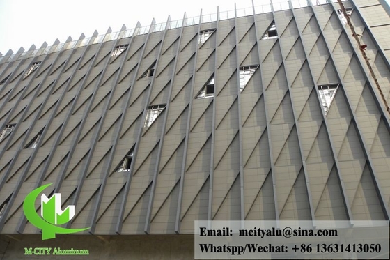 Aluminium bekleding van aluminium gevelplaat voor de buitenwand van gebouwen