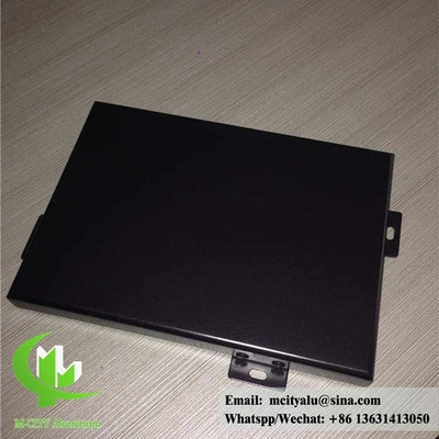 Architectonische gevel Aluminium PVDF Finish Solid Aluminium Panel