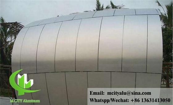 Geperforeerde aluminiumwandbekleding Metalen aluminium gevel voor plafondbekleding