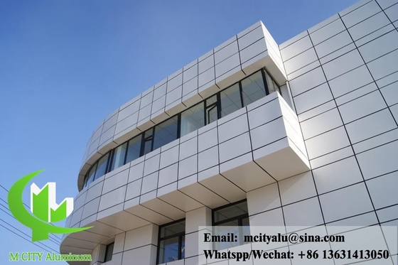 Architectonische vaste aluminium bekleding voor muur voor gevel van gebouwen