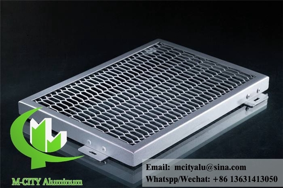 Geperforeerd aluminium gevel geperforeerd paneel voor bekleding van gebouwen