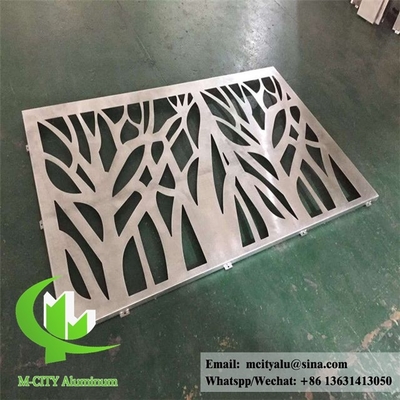 Poedercoating van vaste aluminium bekleding voor wandbekleding van gebouwen