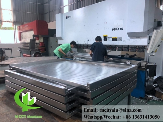 Verkoper van aluminium gevelbekledingsplaten van massief aluminium