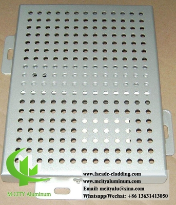 Metalen aluminium panelen voor gevelbekleding duurzame afwerking akzo nobel poeder