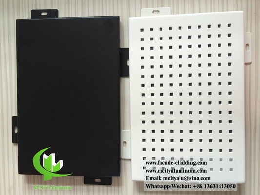 Gevormd aluminiumpaneel voor gevelbekleding weerbestendige dikte 3 mm