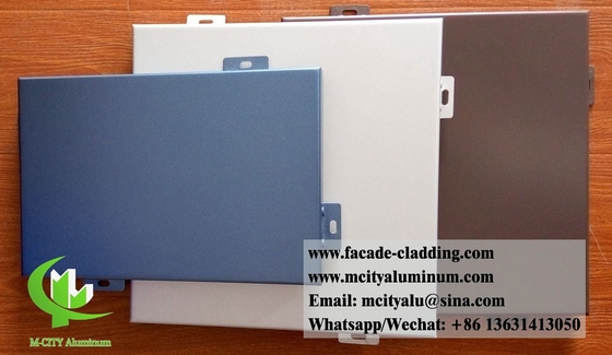 Gevormd aluminiumpaneel voor gevelbekleding weerbestendige dikte 3 mm