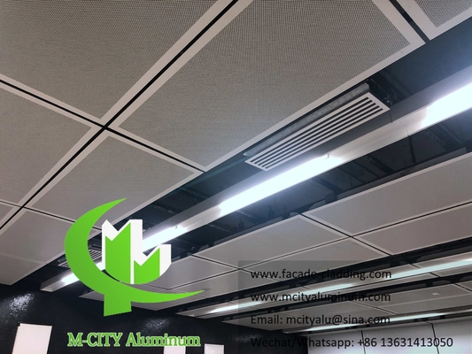 Aluminium mesh uitgebreide schermpanelen voor gevel Decoratief Architectonisch metaal