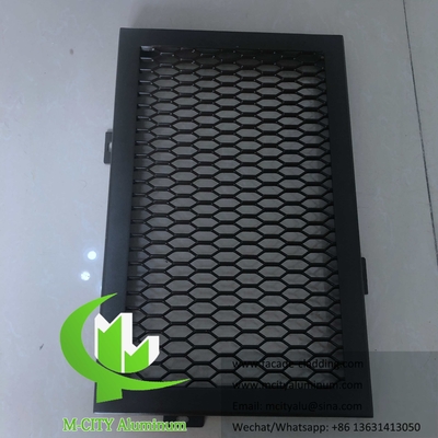 Metalen wandpanelen met aluminiumplaten met perforatiepatroon voor plafondgevels