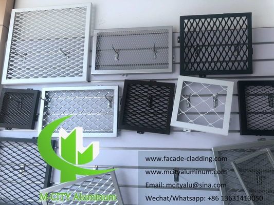 Architektonisch schermpaneel met uitgebreid aluminiumscherm voor buitengevel