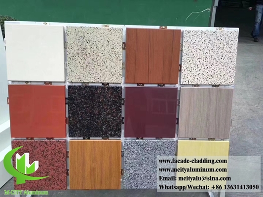 Metalen gevels met geperforeerde ronde gaten metalen scherm aluminium wandbekleding ontwerp