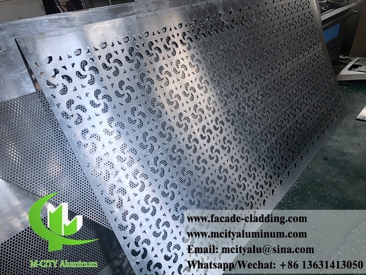 Metalen bekleding voor buitenwerk Aluminiumplaat voor gevelbekleding voor gevelbekleding