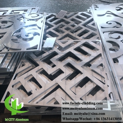 Metalen bekleding voor buitenwerk Aluminiumplaat voor gevelbekleding voor gevelbekleding