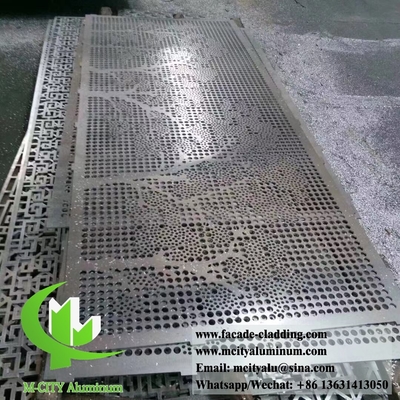 Metalen bekleding voor buitenwerk Aluminiumplaat voor gevelbekleding voor gevelbekleding