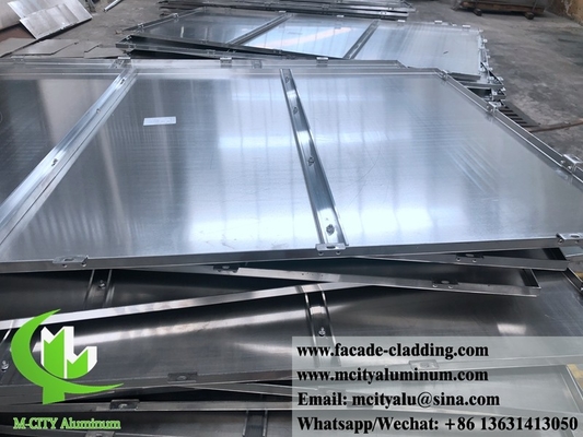 Solid aluminium bekleding Metalen gevelpanelen Buitenhuis interieur decoratie materiaal