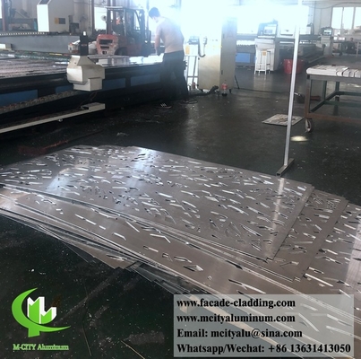 Solid aluminium bekleding Metalen gevelpanelen Buitenhuis interieur decoratie materiaal