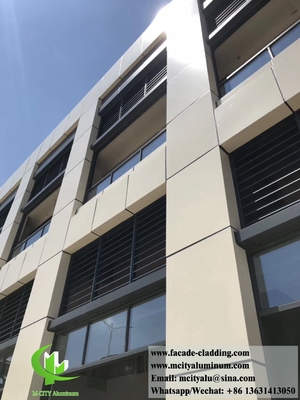 Aluminium wandpanelen massief bekleding metalen gevels roestbestendige brandwerend