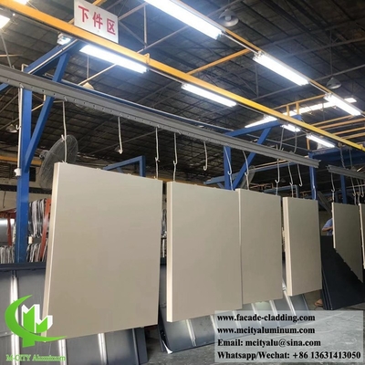 Metalen aluminiumplaten, met lasergesneden, voor gevelbekleding van gebouwen