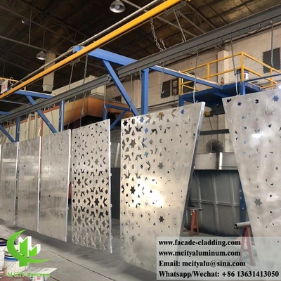 China 3003 3 mm metaal aluminium paneel poeder gecoat aluminium massief paneel gordijnwand voor gevel bekleding