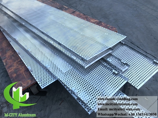 Metalen bekledingssystemen, aluminium gevelpanelen, 3 mm poedercoating