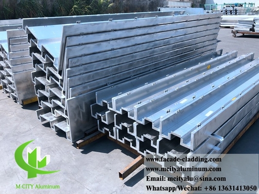China leverancier 3mm metalen bekleding aluminium paneel poeder gecoat duurzame afwerking anti roest