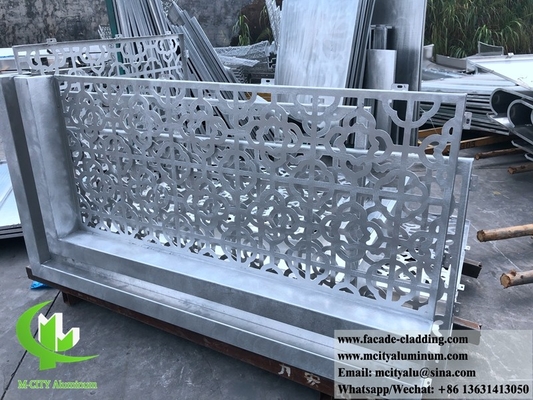 China leverancier 3mm metalen bekleding aluminium paneel poeder gecoat duurzame afwerking anti roest