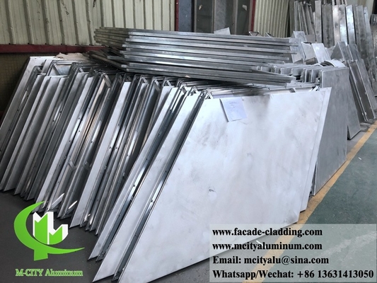 Leverancier van metalen bekleding aluminium gevel aluminiumplaat voor wandmateriaal van massief aluminium
