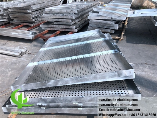Perforerende metalen bekleding Aluminium gevels voor buitenwandbekleding