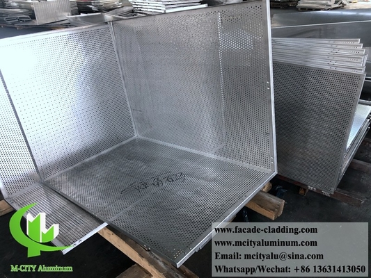 Perforerende metalen bekleding Aluminium gevels voor buitenwandbekleding