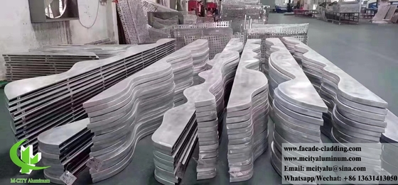 metalen scherm aluminium scherm aluminium gevel aluminium plaat voor venster en gevel