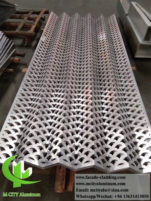 Laser gesneden Aluminium gevel leverancier in China plaat aluminium bekleding gevel fabriek 3003 materiaal