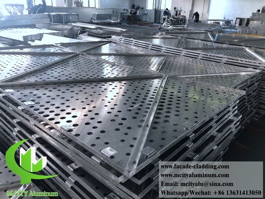 Aluminium gevel leverancier in China plaat aluminium bekleding gevel fabriek 3003 materiaal