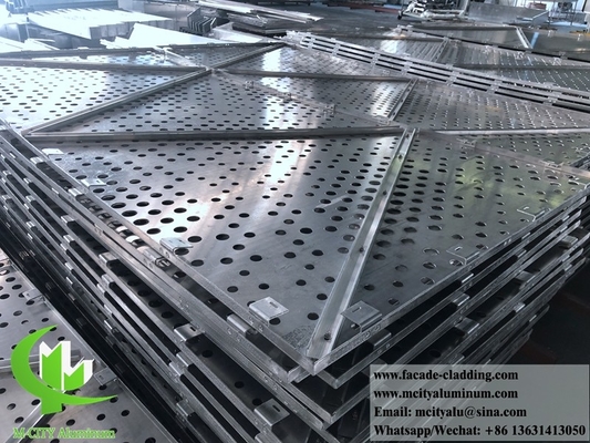 Laser gesneden Aluminium gevel leverancier in China plaat aluminium bekleding gevel fabriek 3003 materiaal