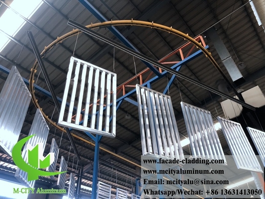 Lasergesneden metalen bekleding met metalen scherm aluminium plaat voor hekken