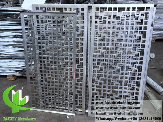 Metalen panelen met vlinderontwerp van aluminiumplaat voor de decoratie van muren, bekleding