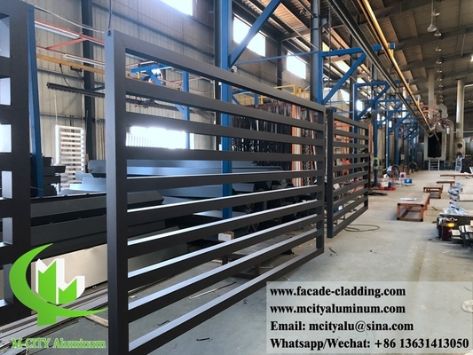 Lasergesneden metalen bekleding met metalen scherm aluminium plaat voor hekken