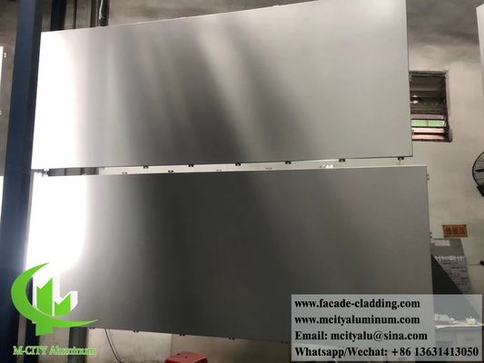 China leverancier 3 mm metalen aluminium panelen poeder gecoate aluminium gevels