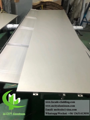 China leverancier 3 mm metalen aluminium panelen poeder gecoate aluminium gevels