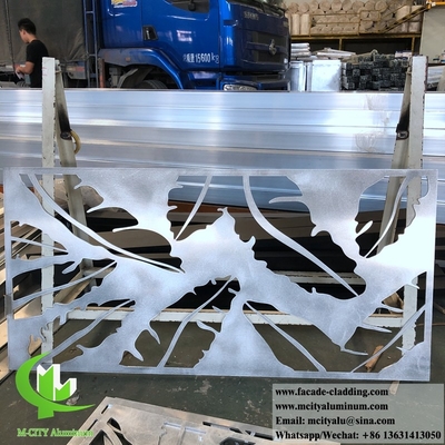 8 mm laserscherm Metalen plaat aluminiumpaneel gevelbekleding voor gevelbuitenbekleding