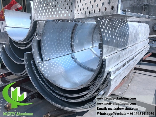 Metalen plaat aluminium gevel aluminium panelen voor gebouw gevel aangepast metalen plaat 3 mm
