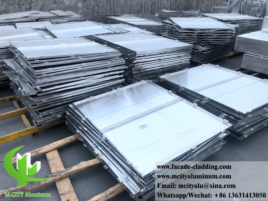 CNC geperforeerd aluminium scherm Metalen plaat aluminium paneel gevel bekleding 4 mm