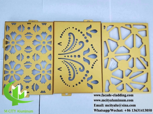 Buiten Perforated metalen bekleding metalen gevels aluminium fabriek in China