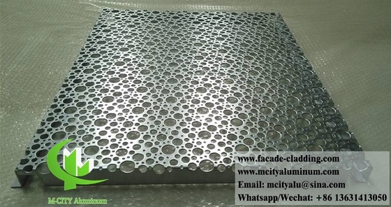 Solid panel aluminium panel metalen gevel aluminium bekleding poeder gecoat wit 3 mm